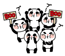 Panda born & grew up sticker #10297777