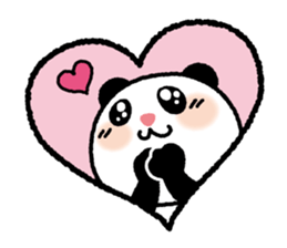 Panda born & grew up sticker #10297781