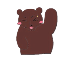 Cute,bear sticker #10298345