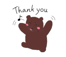 Cute,bear sticker #10298351