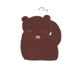 Cute,bear sticker #10298363
