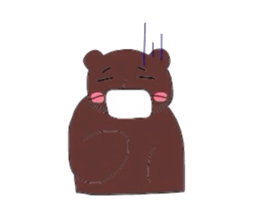 Cute,bear sticker #10298368
