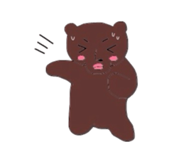 Cute,bear sticker #10298370