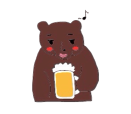 Cute,bear sticker #10298374