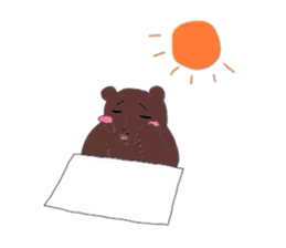 Cute,bear sticker #10298377