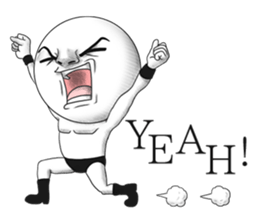 Be transmitted!Cry of handsome sticker #10299154