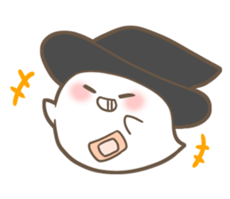 I & Lovely ghost sticker #10299425