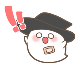 I & Lovely ghost sticker #10299426