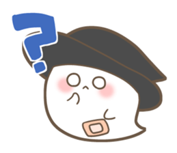 I & Lovely ghost sticker #10299427