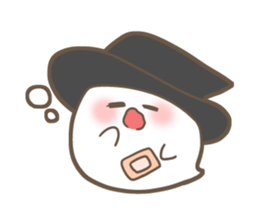 I & Lovely ghost sticker #10299436