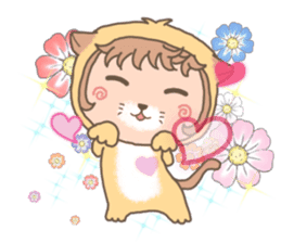 hu lu lu cat sticker #10299562