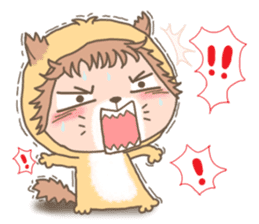 hu lu lu cat sticker #10299571