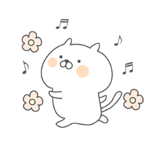 Soft cat "Basic Sticker" sticker #10299641