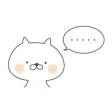 Soft cat "Basic Sticker" sticker #10299647