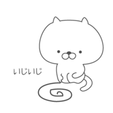 Soft cat "Basic Sticker" sticker #10299649