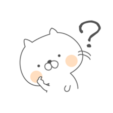 Soft cat "Basic Sticker" sticker #10299683