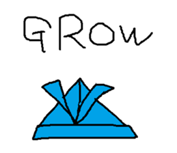 Infant writing word message22 sticker #10299931