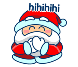 Cool Funny Santa Claus sticker #10300234