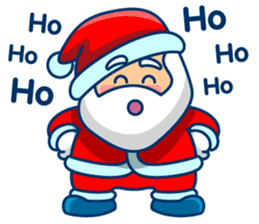 Cool Funny Santa Claus sticker #10300238