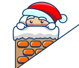 Cool Funny Santa Claus sticker #10300246