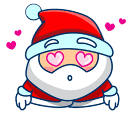 Cool Funny Santa Claus sticker #10300252