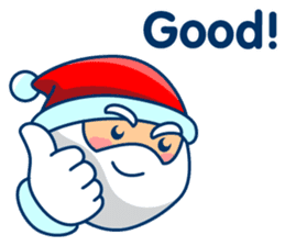Cool Funny Santa Claus sticker #10300254