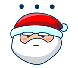 Cool Funny Santa Claus sticker #10300264