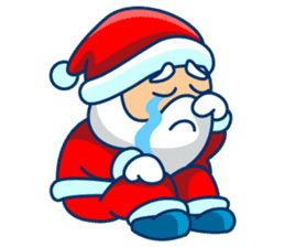 Cool Funny Santa Claus sticker #10300280