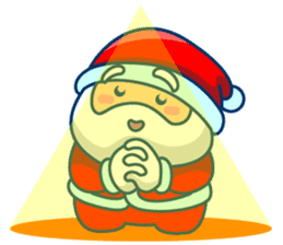 Cool Funny Santa Claus sticker #10300296