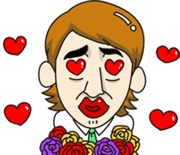 Good-looking man Mr.RYO sticker #10300712