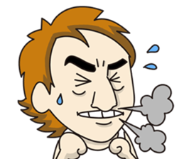 Good-looking man Mr.RYO sticker #10300722