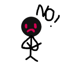 Black Chevrons sticker #10300799