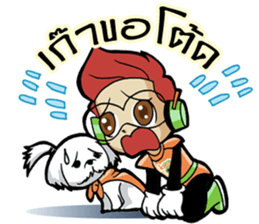 IDEA BOY & IDEA GIRL #2 sticker #10300889