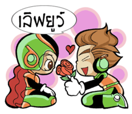 IDEA BOY & IDEA GIRL #2 sticker #10300901