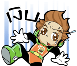 IDEA BOY & IDEA GIRL #2 sticker #10300903