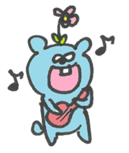 Purple Bear ver.2 sticker #10300921