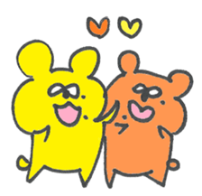 Purple Bear ver.2 sticker #10300939