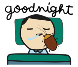 Peter, the cockroach sticker #10300989