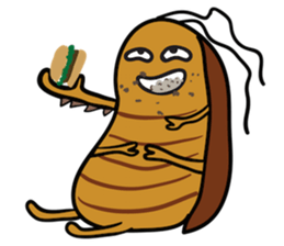 Peter, the cockroach sticker #10301000