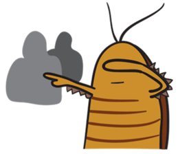 Peter, the cockroach sticker #10301015