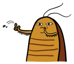 Peter, the cockroach sticker #10301021
