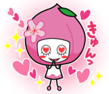 Kinokawa Purupuru Musume sticker #10301585