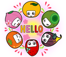 Kinokawa Purupuru Musume sticker #10301600