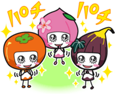 Kinokawa Purupuru Musume sticker #10301609