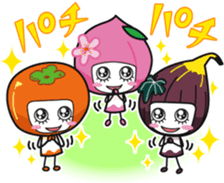 Kinokawa Purupuru Musume sticker #10301609