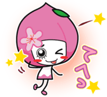 Kinokawa Purupuru Musume sticker #10301611