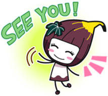 Kinokawa Purupuru Musume sticker #10301613