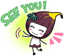 Kinokawa Purupuru Musume sticker #10301613