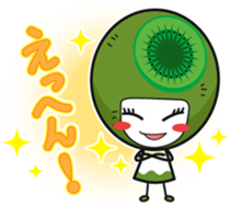 Kinokawa Purupuru Musume sticker #10301616