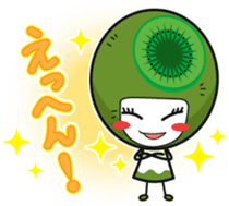 Kinokawa Purupuru Musume sticker #10301616